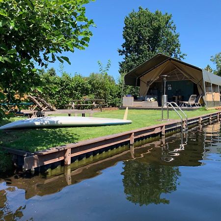 Glamping aan de Plas Vinkeveen Bagian luar foto