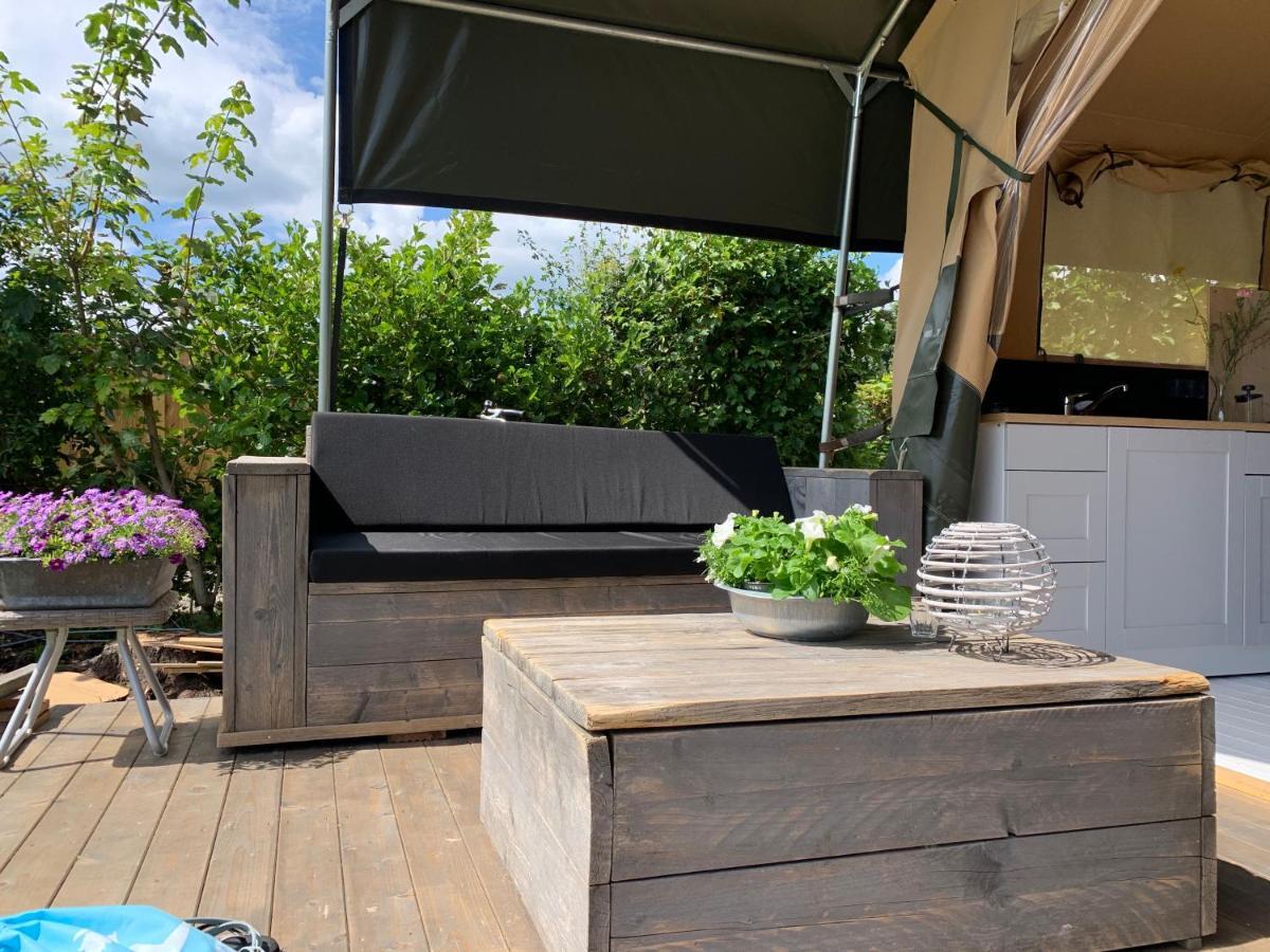 Glamping aan de Plas Vinkeveen Bagian luar foto